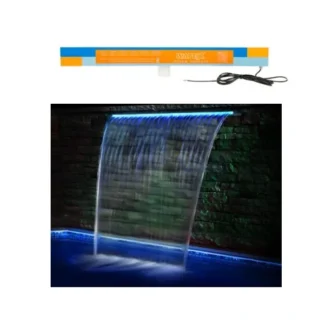 Cascada de Labio Blanco con LED de 12"