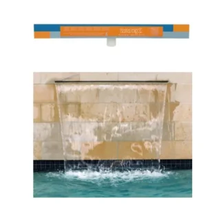 CASCADA DE LABIO BLANCO 12"