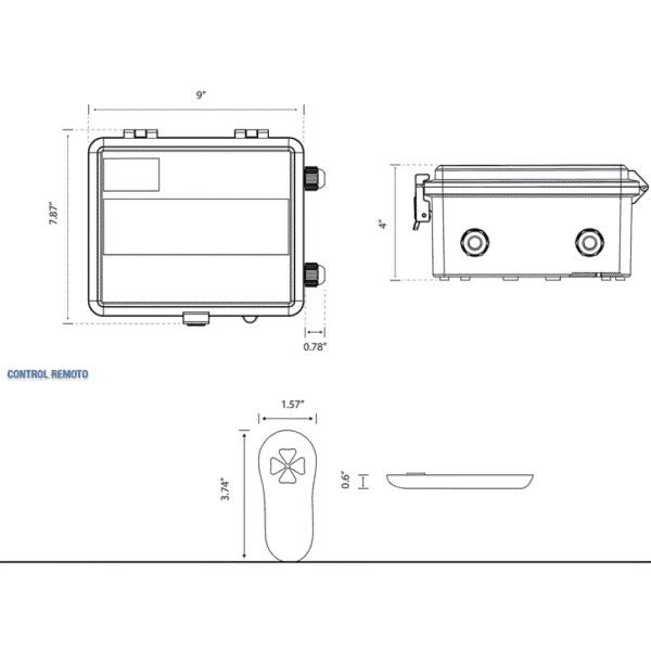 Control de Colores para Reflector Spirit E
