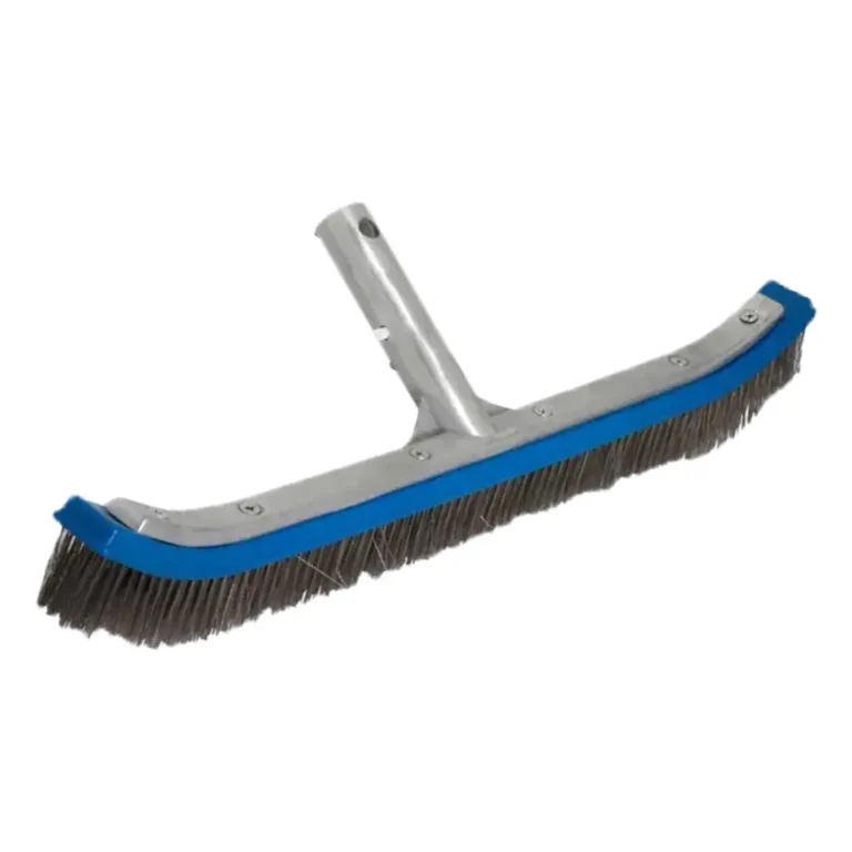 Cepillo Curvo 18" con Cerdas de Acero Inoxidable