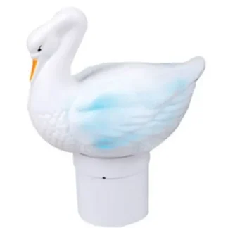 Clorador Flotante de Pastillas Forma de Cisne