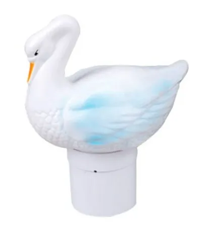 Clorador Flotante de Pastillas Forma de Cisne