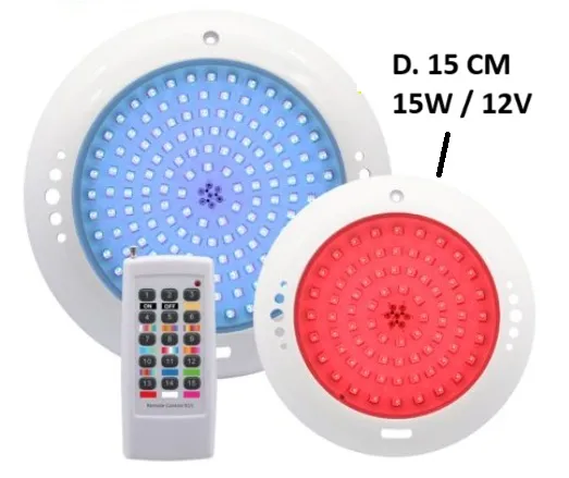 Reflector Extraplano NOVA LED Colores con Control 15W
