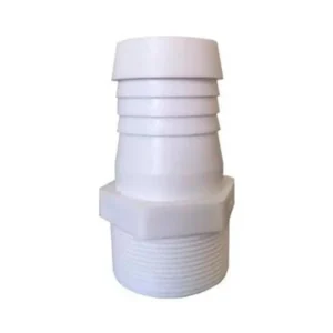 Conector Recto de PVC para Manguera de 1 1/2"