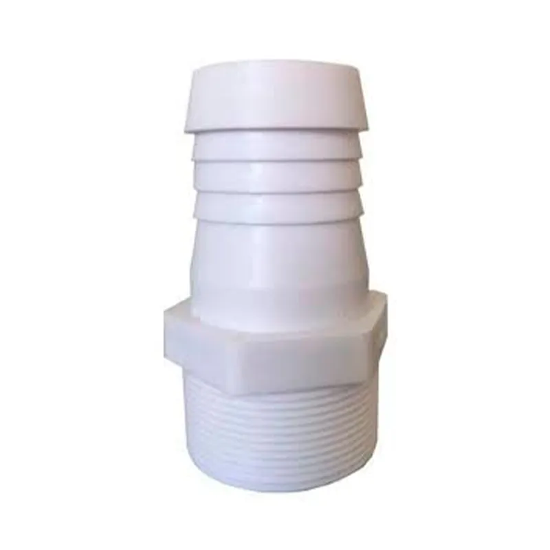 Conector Recto de PVC para Manguera de 1 1/2"